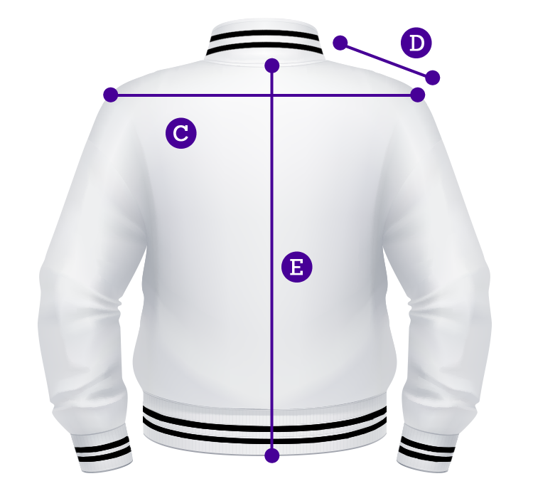 Rancho Cucamonga High School Letterman Jackets TAS. Graphics. Branding