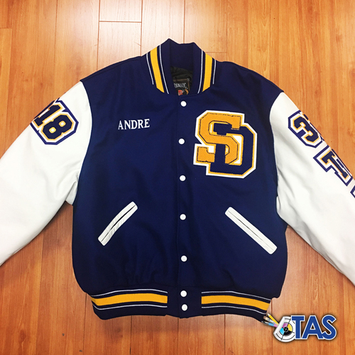 Varsity Letterman Jackets TAS. Graphics. Branding. Success. Custom