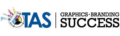 TAS. Graphics. Branding. Success.